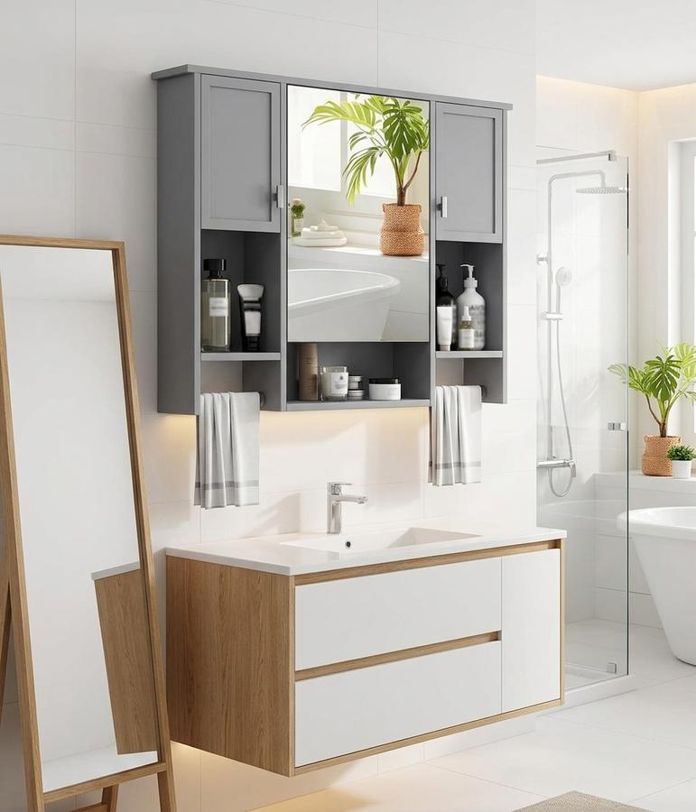 Virubi Bathroom Medicine Cabinet